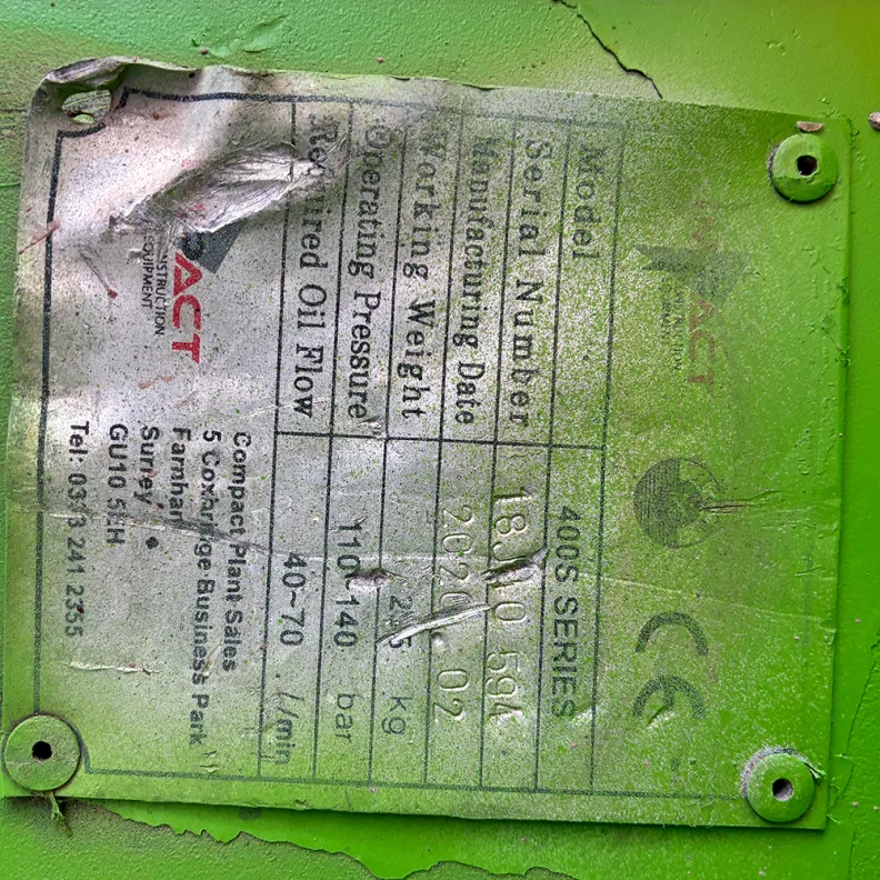 5T Attachment Breaker Impact IB400s 2020